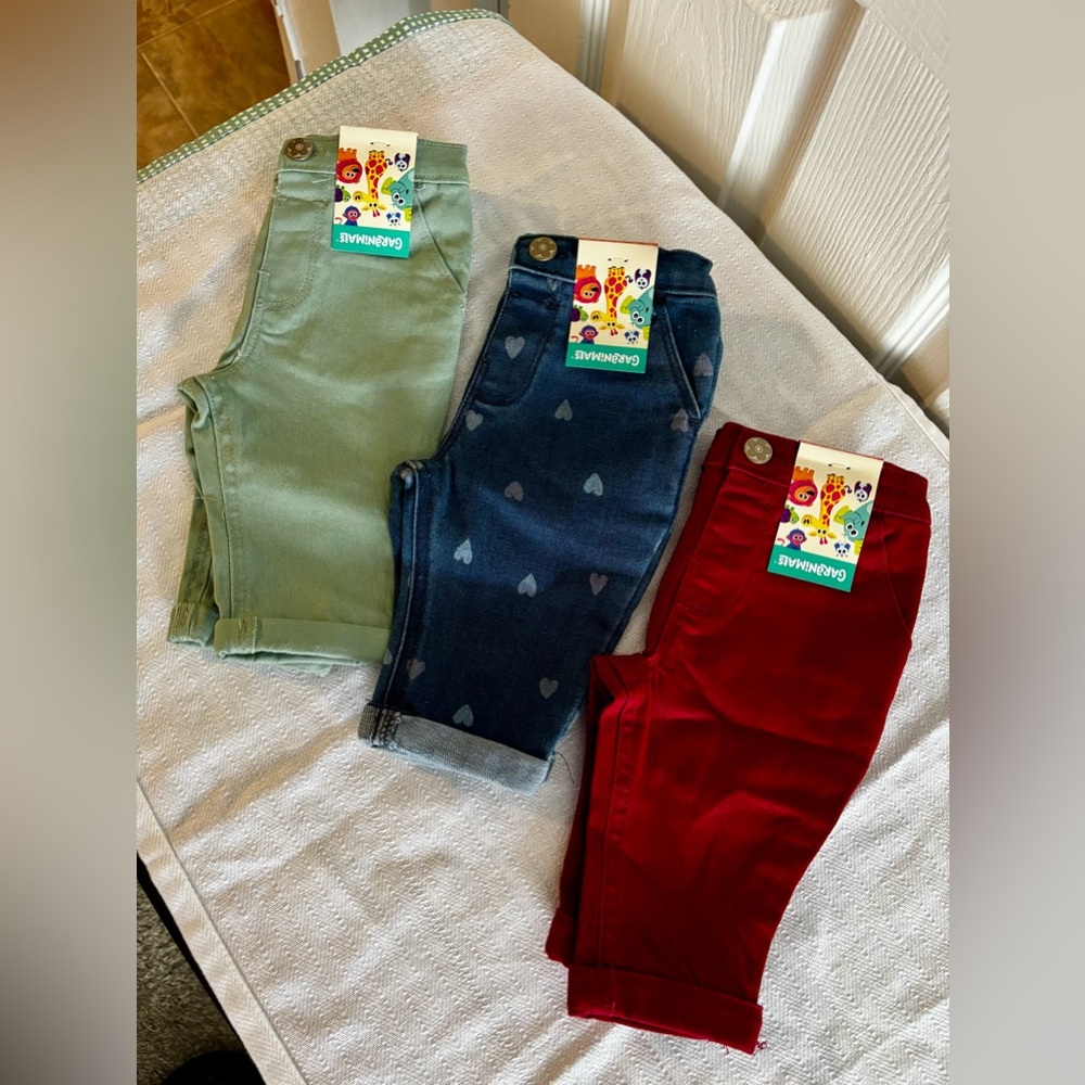 Garanimals baby girl woven pants.